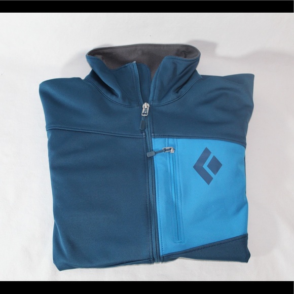 Black Diamond Other - Black diamond technical shell blue size small
